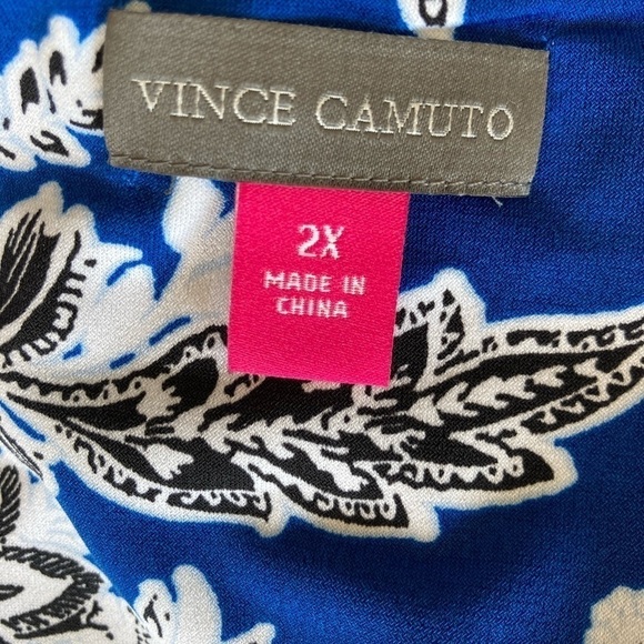 Vince Camuto Amalfi breeze sheer tunic SIZE 2X New With Tags - Picture 9 of 12